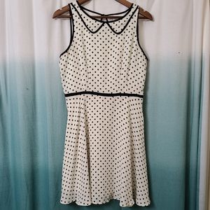 Lauren Conrad polka dot Chiffon dress